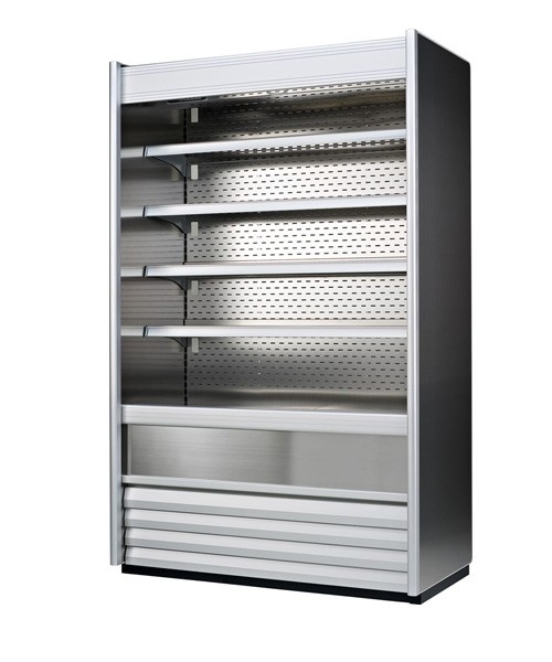 WANDKÜHLUNG ALASKA SLIM 180 FARBE EDELSTAHL DIM. 185,6 x 70 x 199,8 cm. 230V/1420W FOGAL