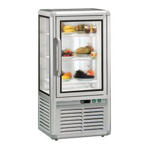 PANORAMA-KÜHLDISPLAY PV 100 LED-GRÖSSE. 550X493X1100MM. 230V/450W NORDCAP