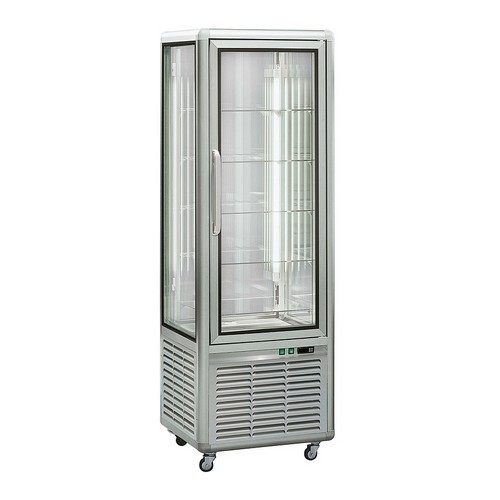 PANORAMA-KÜHLDISPLAY PV 350 R LED-GRÖSSE. 595X658X1810MM. 230V/440W NORDCAP