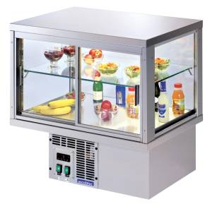 KÜHLVITRINE VEU 206 ABMESSUNGEN. 625 x 610 x 540 mm. 230V/350W ASCOBLOC