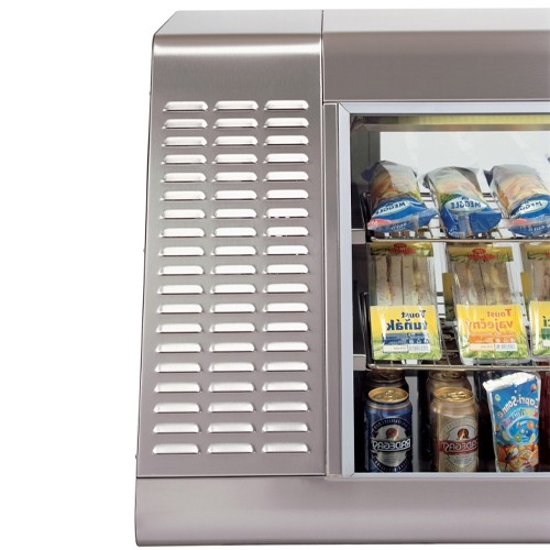Koelvitrine big horn rechts geslotenafm. 1302x620x640mm. 230v/320w