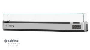 SALADIERE COLDLINE VP25/13N 1/4GN MIT DISPLAY