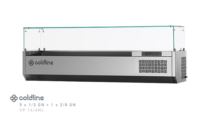 SALADIERE COLDLINE VP14/6NL 1/3GN MIT DISPLAY
