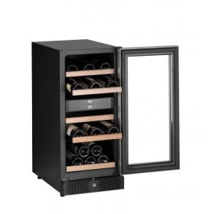 WEINKÜHLSCHRANK 74551900 ABM. 38X65,5X86CM. 230V KOMBISTEEL