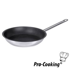 Poêle <span translate="no"><span translate="no">HG</span></span> , diamètre 20 cm, hauteur 4 cm, inox 18/10, Pro-Cooking