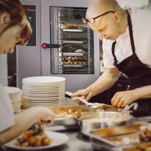 Combi-steamer Multimax 20-11 afm. 92,5x80,5x193cm. 400v/45kw Eloma