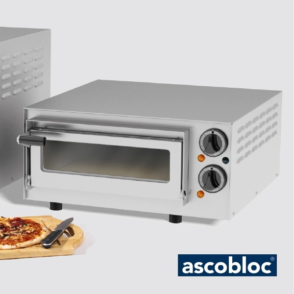 PIZZA OVEN PZO108 AFM. 52X60X25CM. 230V/1725W ASCOBLOC