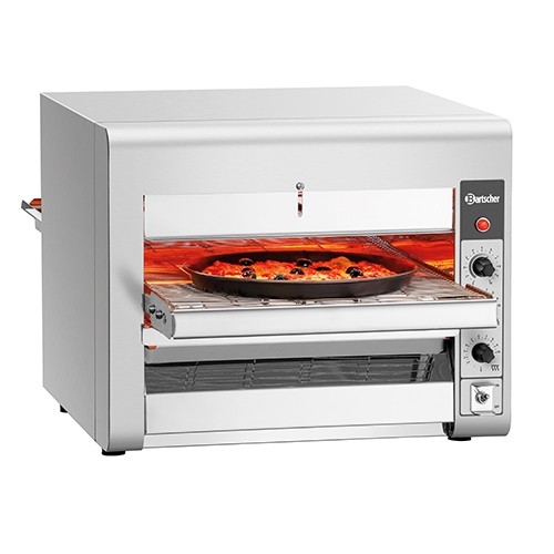 CONTINUOUS PIZZA OVEN 3550TB10 DIM. 472X1045X395MM. 230V/3.5KW BARTSCHER