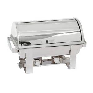Chafing dish gn 1/1 met roll-Top deksel rvs 18/10 'Buffet Line' - Caterchef