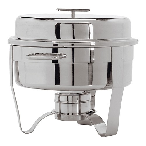 CHAFING DISH ROUND WITH T-GRIP DIAM. 41CM. HGT. 40CM. Stainless steel 18/10