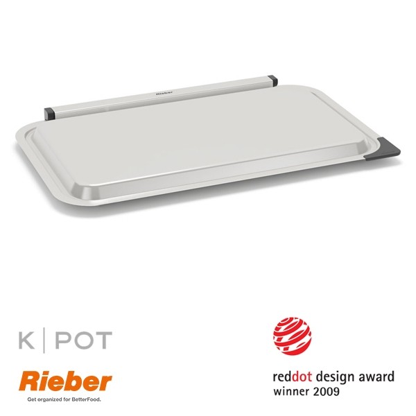 Buffetdeksel K-POT 1/1gn rvs Rieber