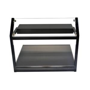 PLAQUE CHAUFFANTE AVEC BADGE RESPIRATOIRE 2/1GN DIM. 67.5X59.5X57CM. 230V/1400W