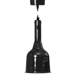 LAMPE CHAUFFANTE 1223-SL DIAM 18CM. HG. 200CM. 230V/250W COULEUR NOIR LAQUE STAYHOT