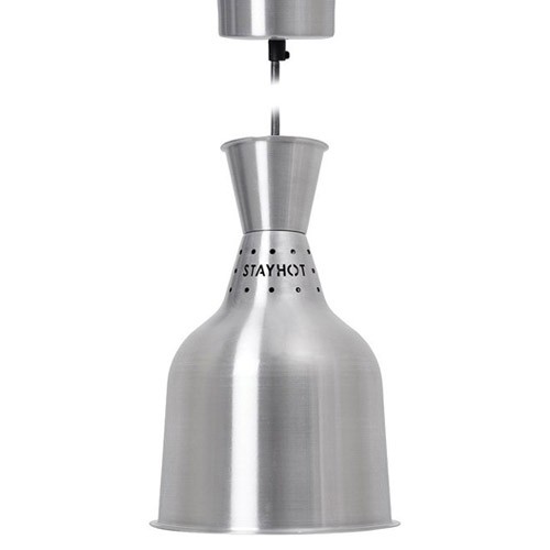 HEAT LAMP 1222-A DIAM 18CM. HG. 200CM. 230V/250W COLOR ALUMINUM STAYHOT