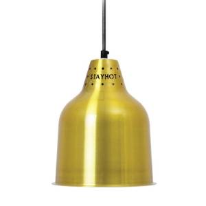 WÄRMELEUCHTE 1250-M DURCHMESSER 18CM. HG . 200CM. 230V/250W FARBE MESSING STAYHOT