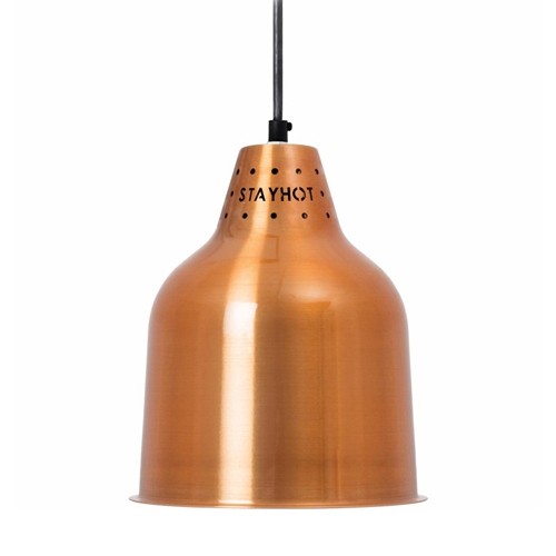 WÄRMELEUCHTE 1250-K DURCHMESSER 18CM. HG . 200CM. 230V/250W FARBE KUPFER STAYHOT
