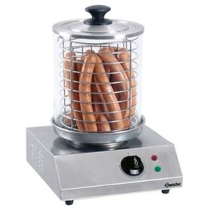 HOT DOG COOKER ANGULAR DIM. 280X280X355MM. 230V/0.8KW BARTSCHER