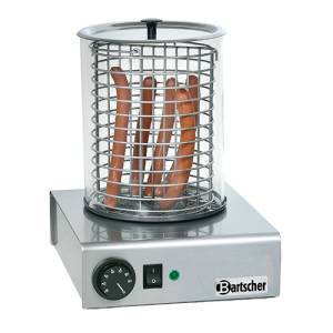 HOT DOG COOKER SIZE. 260X295X360MM. 230V/1KW BARTSCHER