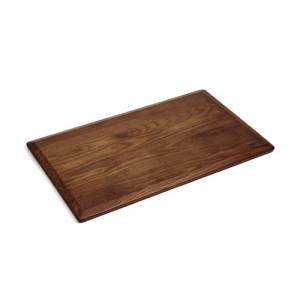 Snijplank l afm. 58x35cm. gecarboniseerd essenhout Pure p. naessens Serax