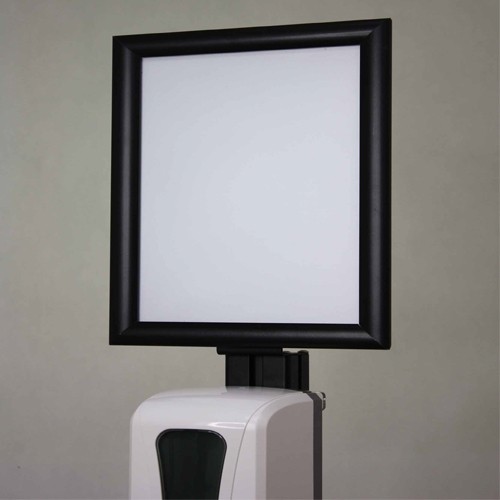 Desinfectiezuil sensorbed jtb aluminium hoogte 150cm.