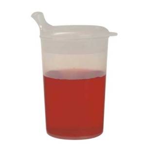SPRAY CUP Z/COUVERCLE CONT. 28CL. HG. 12,5 cm. DIAM. 7CM. PLASTIQUE