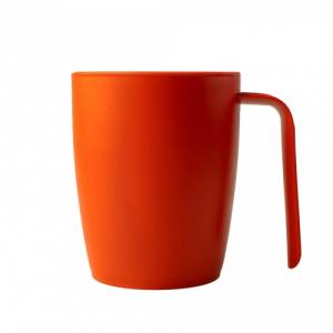 DRINKING CUP RED CONTENT. 15CL. SASSCUP