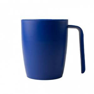 TRINKBECHER MIT BLAUEM INHALT. 15CL. SASSCUP