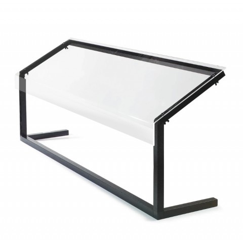 Ademschot 4/1 gn. 3mm. plexiglas