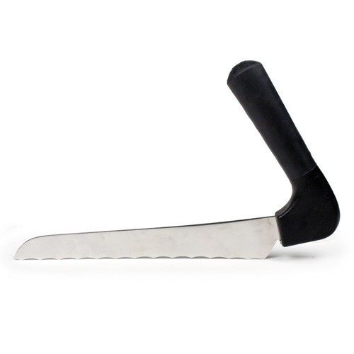 Broodmes m/antislip handvat afm. 26cm.