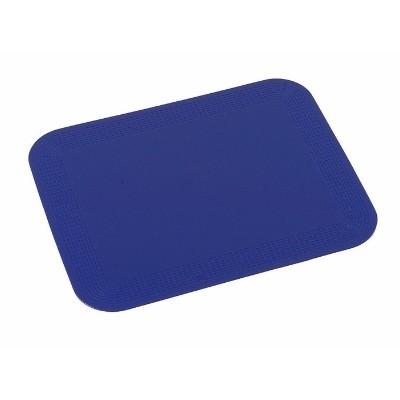 Onderlegger afm. 25,5x18,5cm. anti-slip blauw