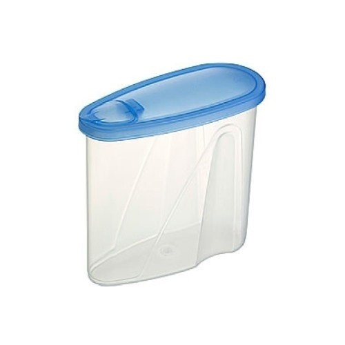 STOCK BOX/STRETCH BOX CLUB CUISINE CONT. 2,8 litres. COULEUR TRANSPARENT/BLEU SOLAIRES