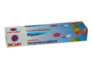 FREEZER BAG RESEALABLE CONTENT. 3LTR. PACKAGED BY 30 PIECES