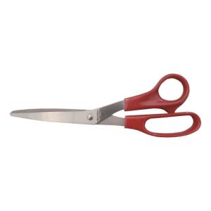 CISEAUX AVEC MANCHES EN PLASTIQUE ROUGE DIM. 20CM. acier inoxydable