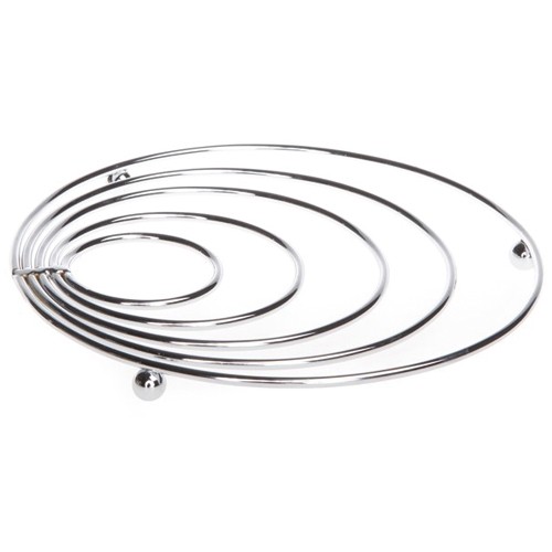 UNTERSETZER DURCHM. 18CM. CHROM