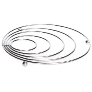 UNTERSETZER DURCHM. 18CM. CHROM