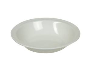 ASSIETTE PROFONDE DIAM. 20,5 cm. COULEUR PLASTIQUE BLANC