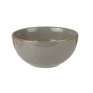 Soepkom kleur Peppercorn Grey diam. 13,2cm. inh. 47cl. Churchill Stonecast