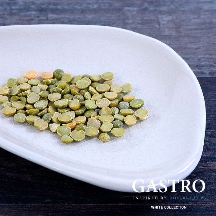 SERVING PLATE OVAL DIM. 16x12CM. OFF-WHITE - GASTRO BY RON BLAAUW