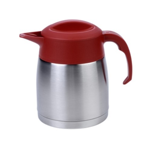 POT ISOLÉ EASYCLEAN DOUBLE PAROI CONTENU EN ACIER INOXYDABLE. 1,6L. COULEUR ROUGE SANS IMPRESSION