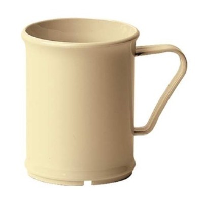 TASSE 96W AVEC/OREILLE CONT. 29CL. POLYCARBONATE COULEUR BEIGE CAMBRO