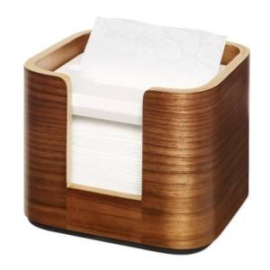 NAPKIN DISPENSER XPRESSNAP MODEL N10 SIZE. 14.6X13.6X11.6CM. WALNUT TORK