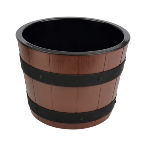 Ijsemmer set compleet diam. 26,5cm. HG. 19,5cm. kunststof melamine Dalebrook