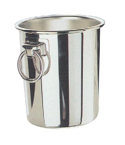 CHAMPAGNER-/WEINKÜHLER DURCHM. 24CM. HG . 23CM. Edelstahl 18/10 MEPRA