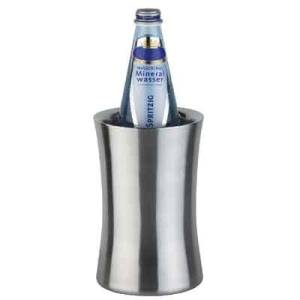 REFROIDISSEUR A VIN DOUBLE PAROI DIAM. 12,5 cm. HG. 19 CM. MAT/SS 18/10