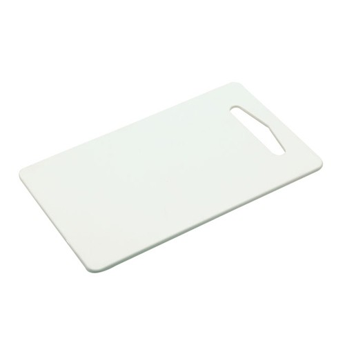 CUTTING BOARD SIZE. 34X24CM. PLASTIC COLOR WHITE