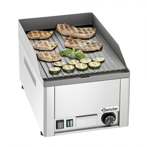 PLAQUE DE CUISSON/GRIL GDP 320E-R (NERVURÉE) TAILLE. 32,5X58X(H)31CM. 230V/50Hz/3kW BARTSCHER