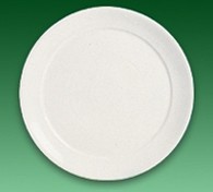 Schaal royale rond wit diam. 44cm.