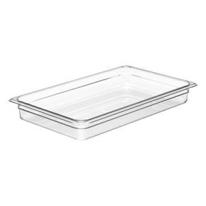 GASTRONORM-BEHÄLTER POLYCARBONAT OHNE DECKEL GN 1/1-65MM. TIEF