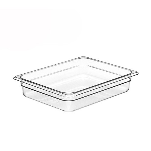 GASTRONORM CONTAINER POLYCARBONATE WITHOUT LID GN 1/2-65MM. DEEP