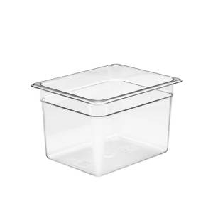 GASTRONORM CONTAINER POLYCARBONATE WITHOUT LID GN 1/2-200MM. DEEP